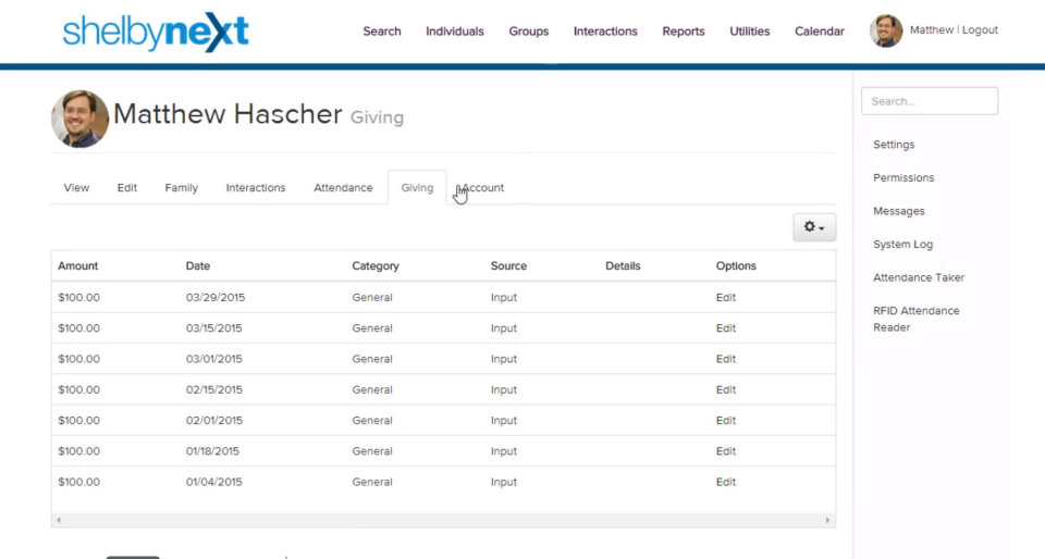 screenshot of Shelby Arena